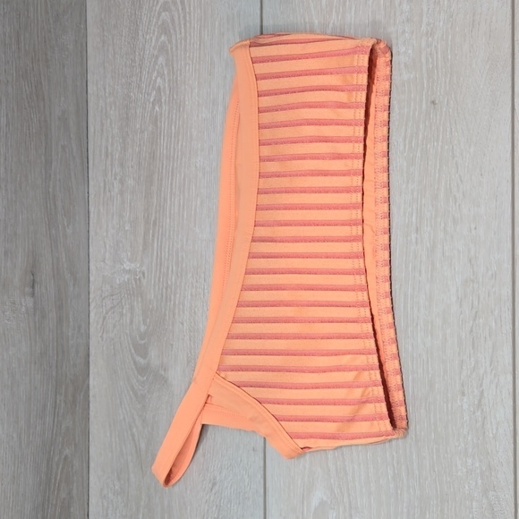 NEW L Space Women Striped One strap swim bikini top sz S - Picture 4 of 6